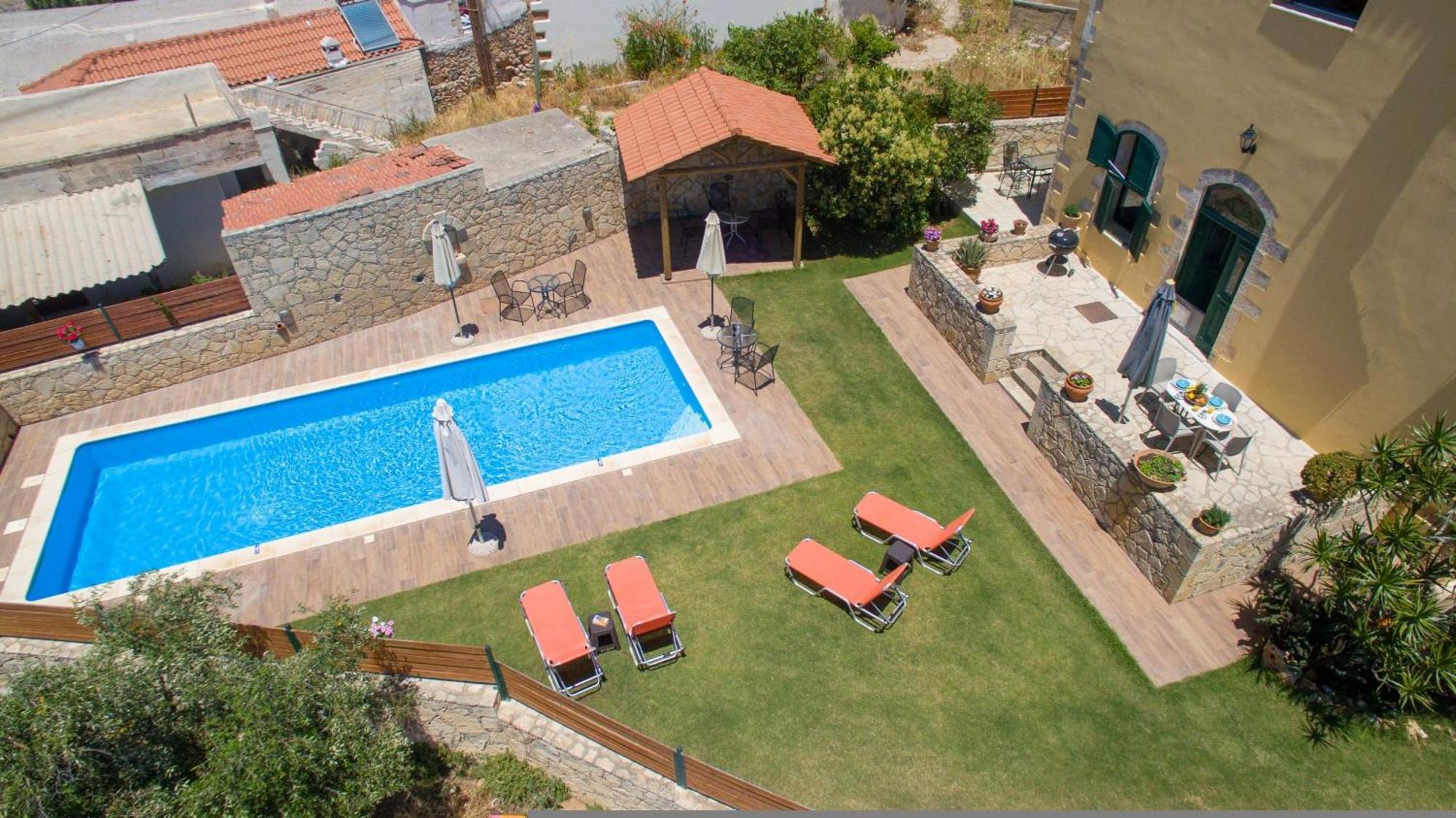 Skandalis Apartments With Pool Horafákia Kültér fotó